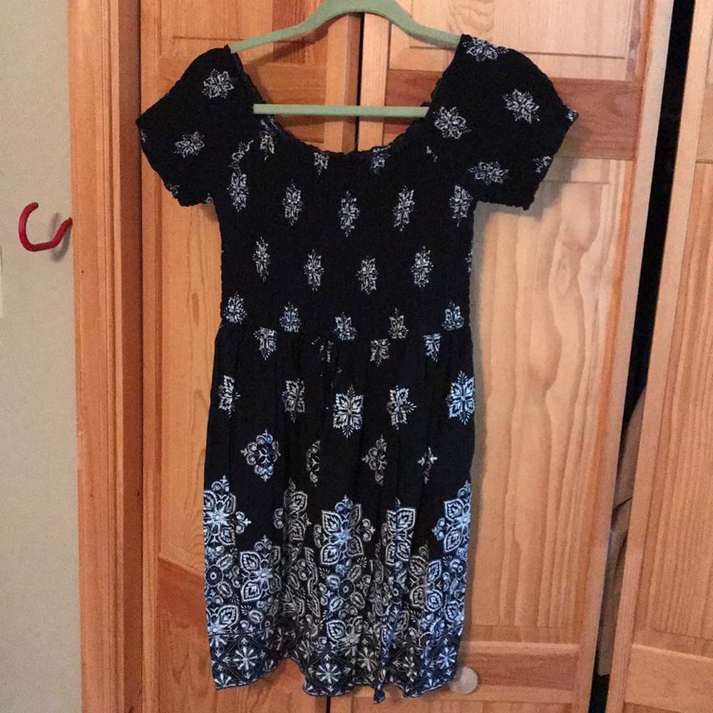 Off the shoulder sundress